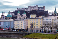 Salzburg, Oostenrijk, februari 2025