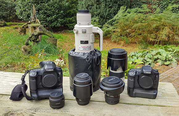 Camera's en lenzen Bart Fotografie